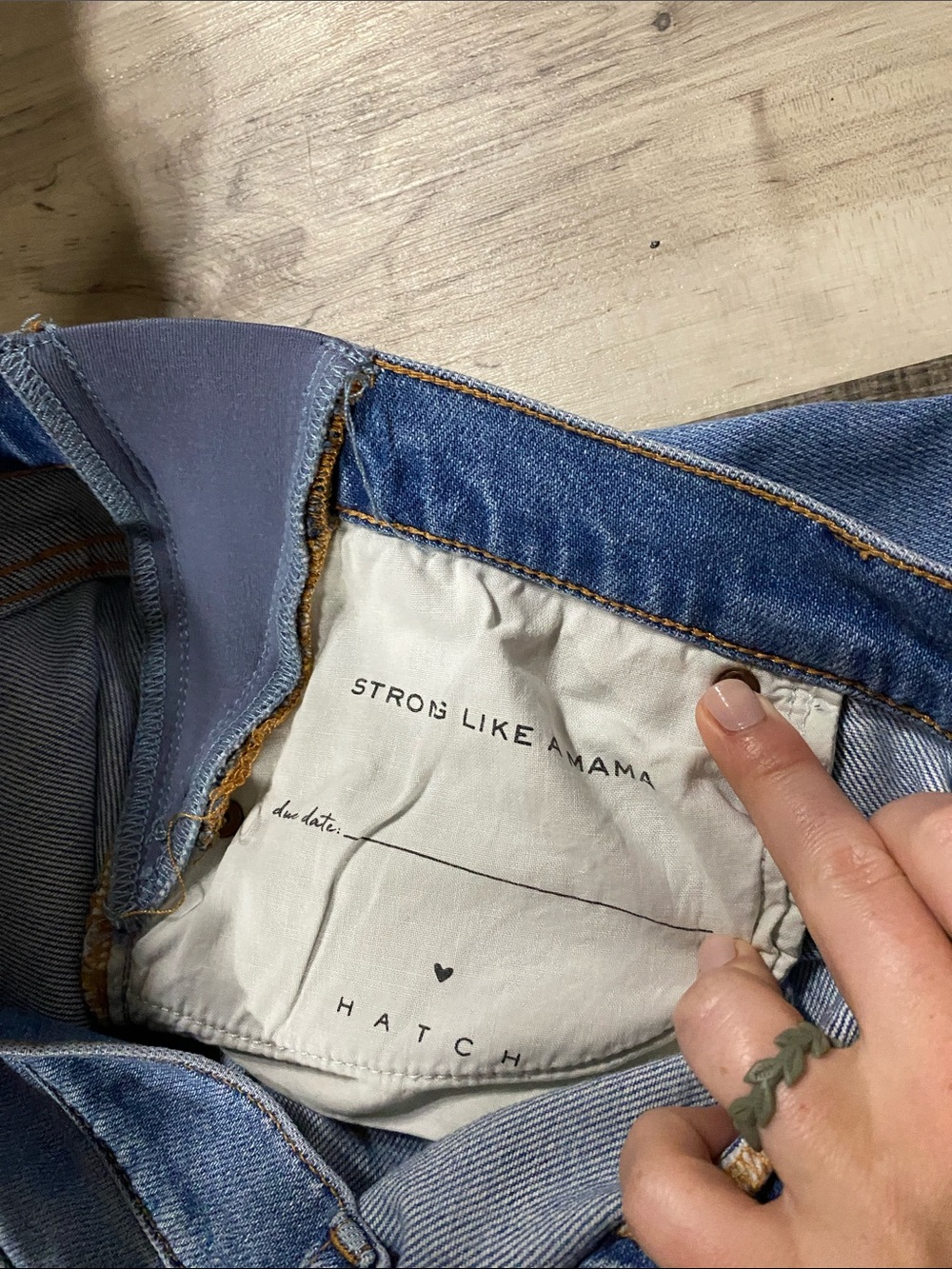 HATCH Maternity Jeans - Picture 4 of 7